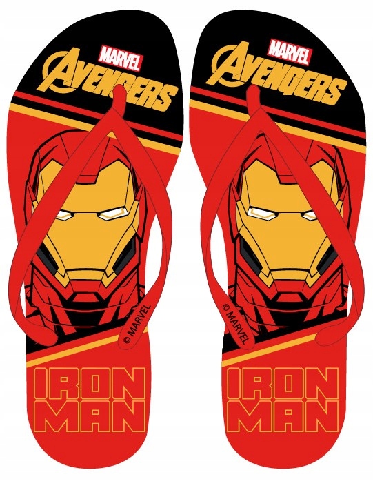 

Klapki Japonki Avengers 28/29 Iron Man