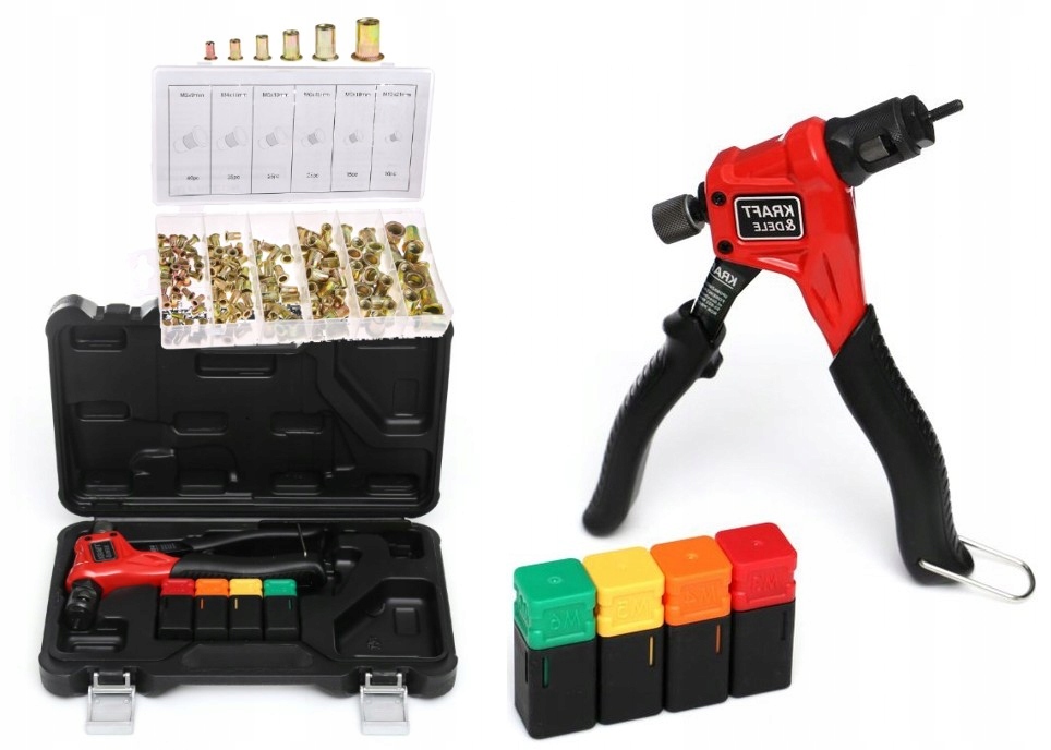 

Nitownica Ręczna Do Nitonakrętek + Nitonakrętki