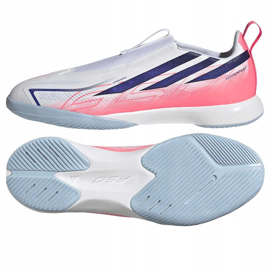 Buty adidas F50 Hyperfast League LL Jr In KK1329 biały 33