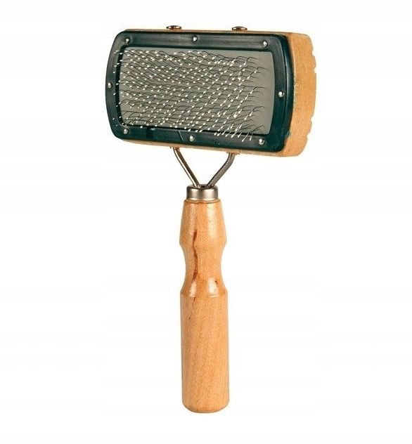 

Trixie Miękka Szczotka Z Drewna Druciane włosie