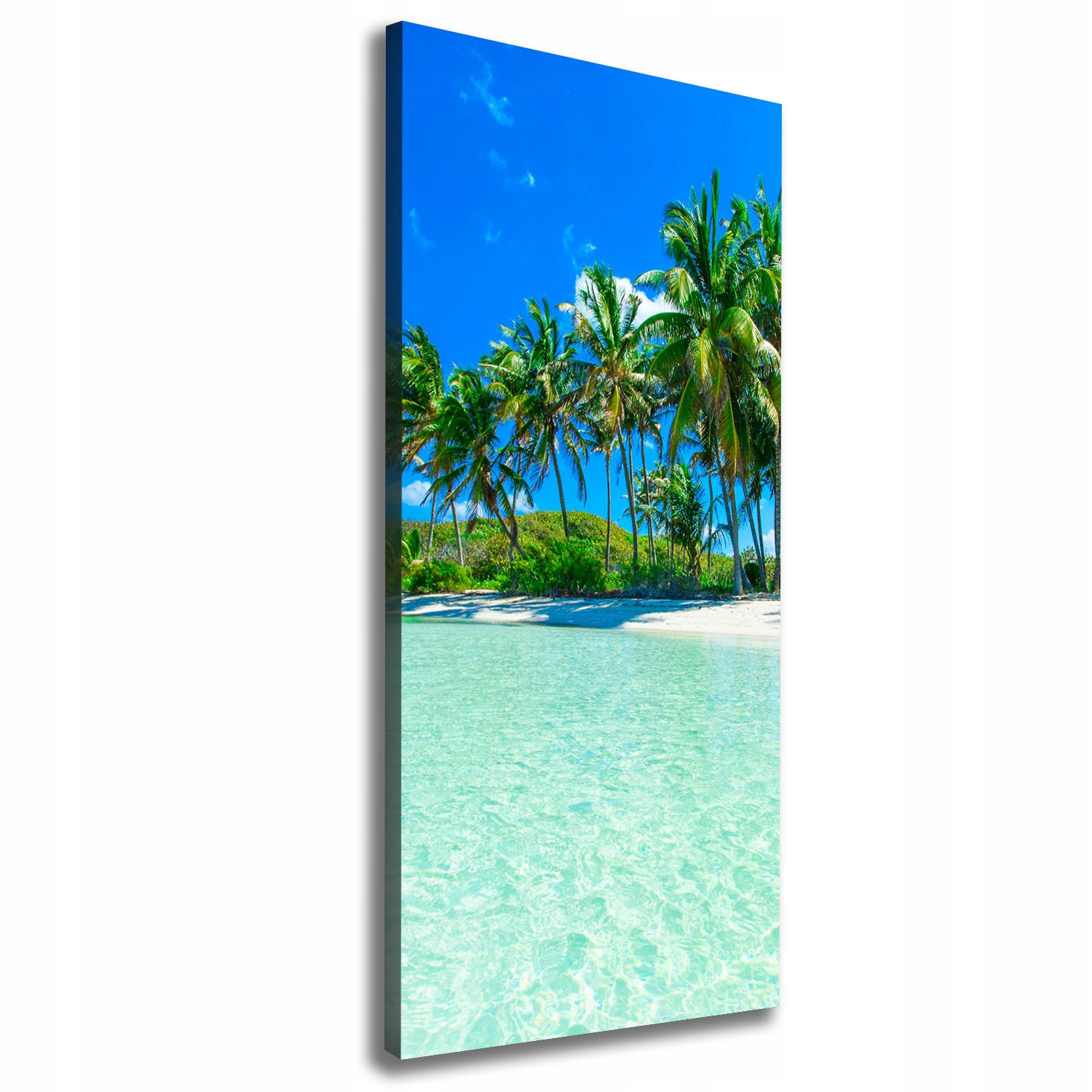 

Foto obraz na płótnie Tropikalna plaża 50x125 cm