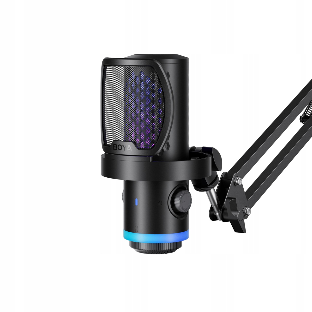 Herní mikrofon Boya CastMic G40B s drátovým ramenem Usb-c černý