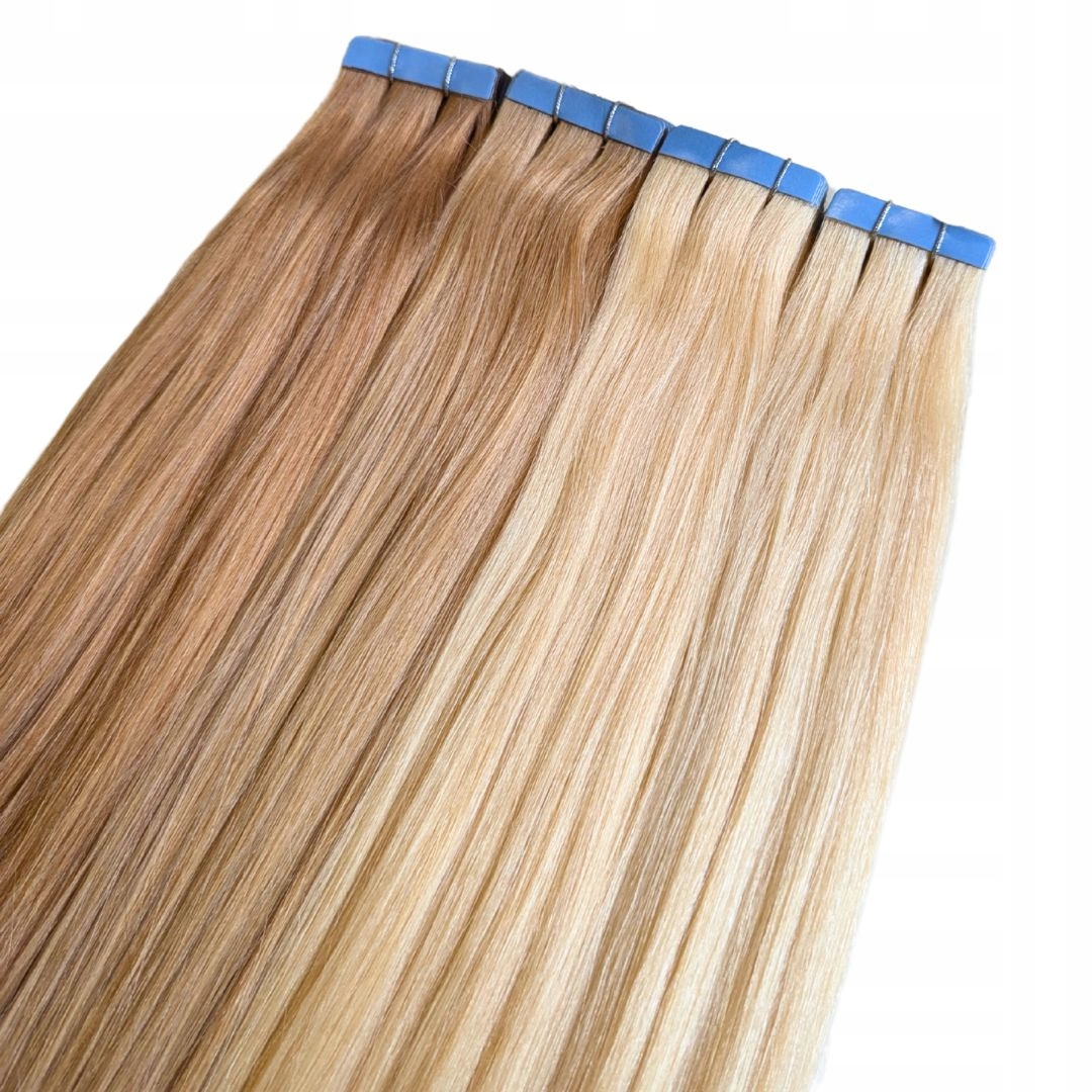 Sendvičová Metoda Vlasy Tape On 57 cm 20 ks Movito