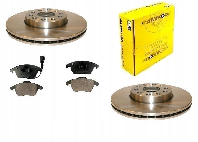 Kotouče Kostky Vw Golf V VI Jetta Touran Caddy Octavia II Přední Sada 288MM