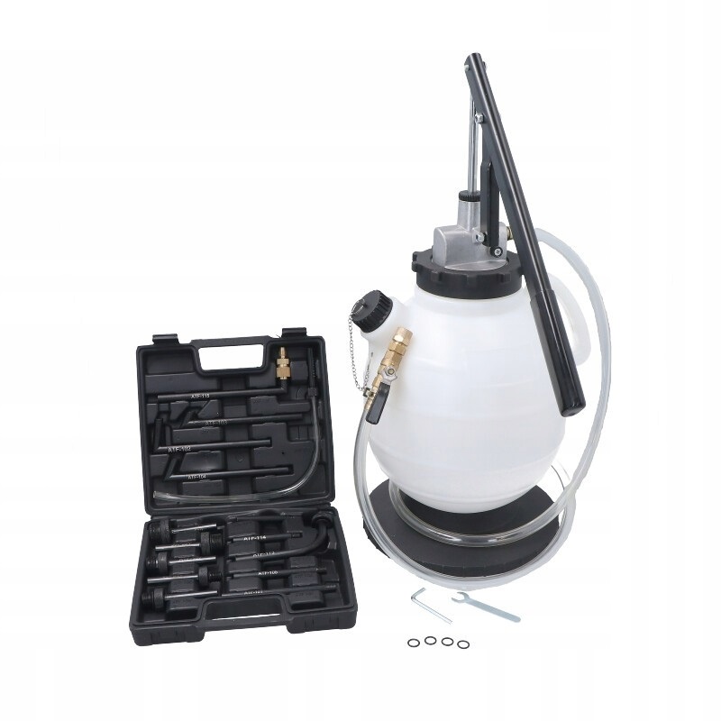 Čerpadlo na výmenu oleja v prevodovkách auto. a manuál.