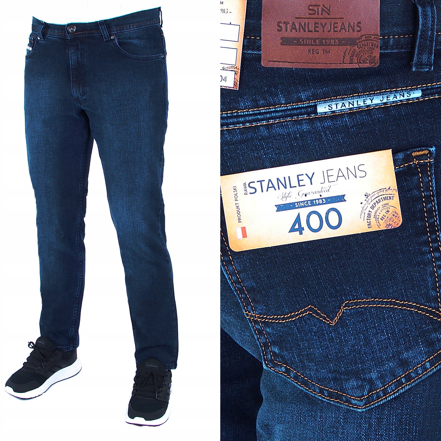 Pánské Kalhoty Stanley 400/204 W33 L36 W88 cm