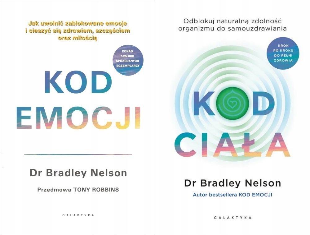 

Kod ciała/ Kod emocji Pakiet x2 Bradley Nelson