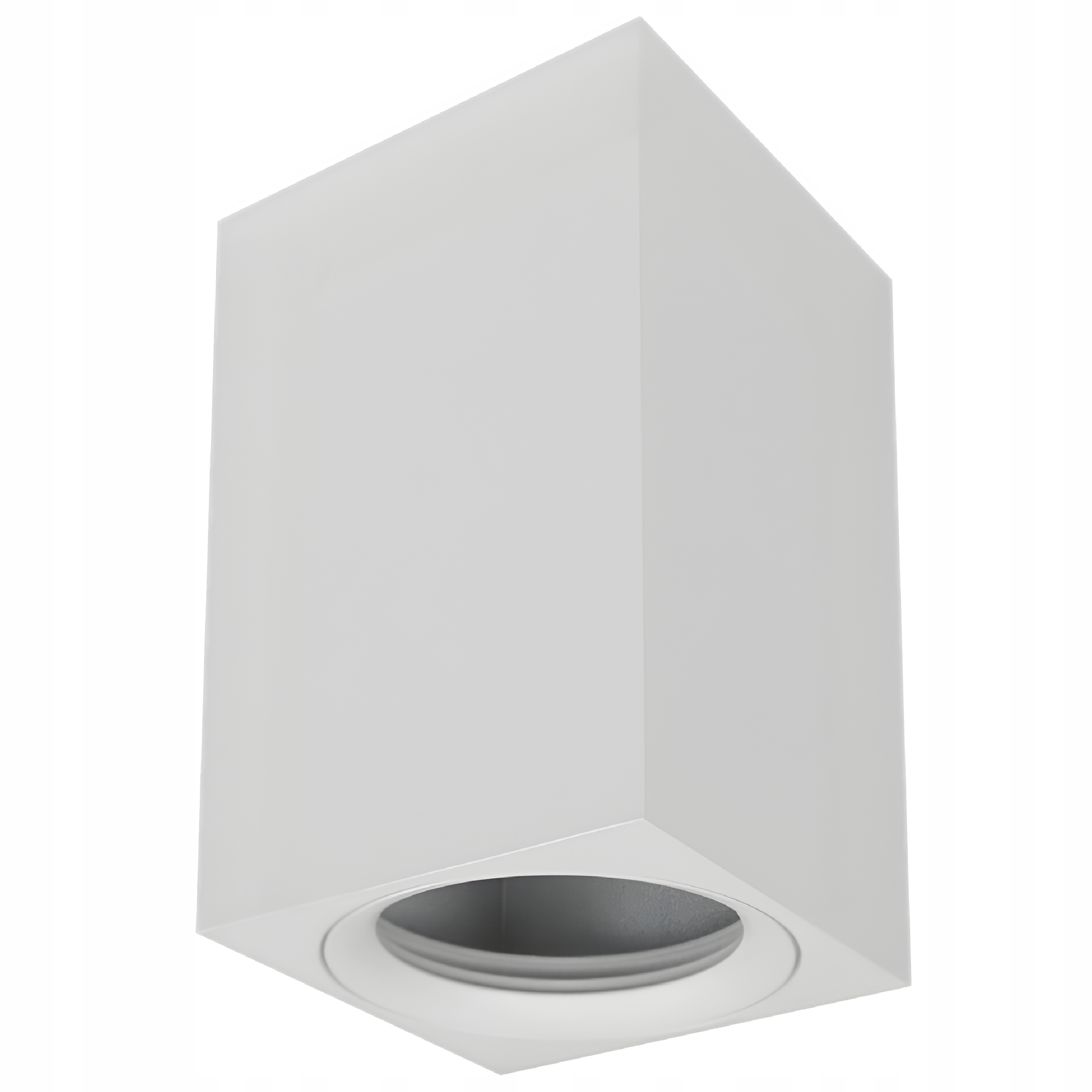 Oprawa Natynkowa Sufitowa GU10 LED Ruchoma 60x100mm Wysoki SPOT Biała