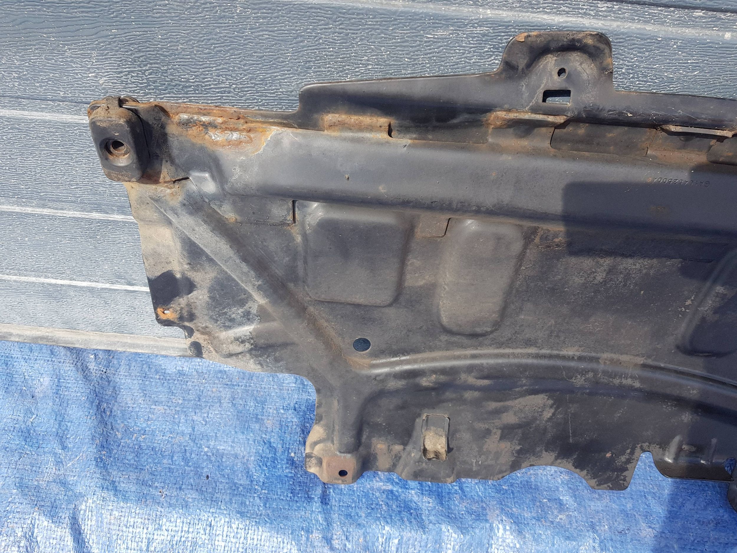 cover below bumper front MERCEDES GL X164 A1645250048