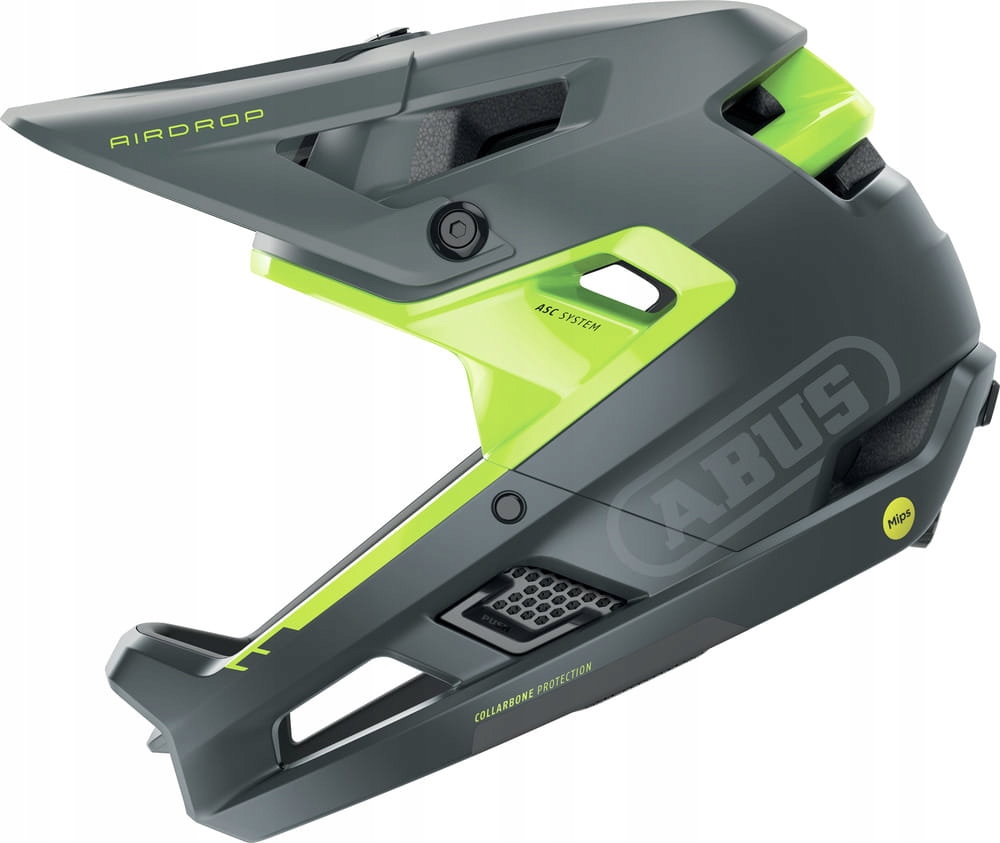 Helma Abus Airdrop Mips betonově šedá, velikost S/m