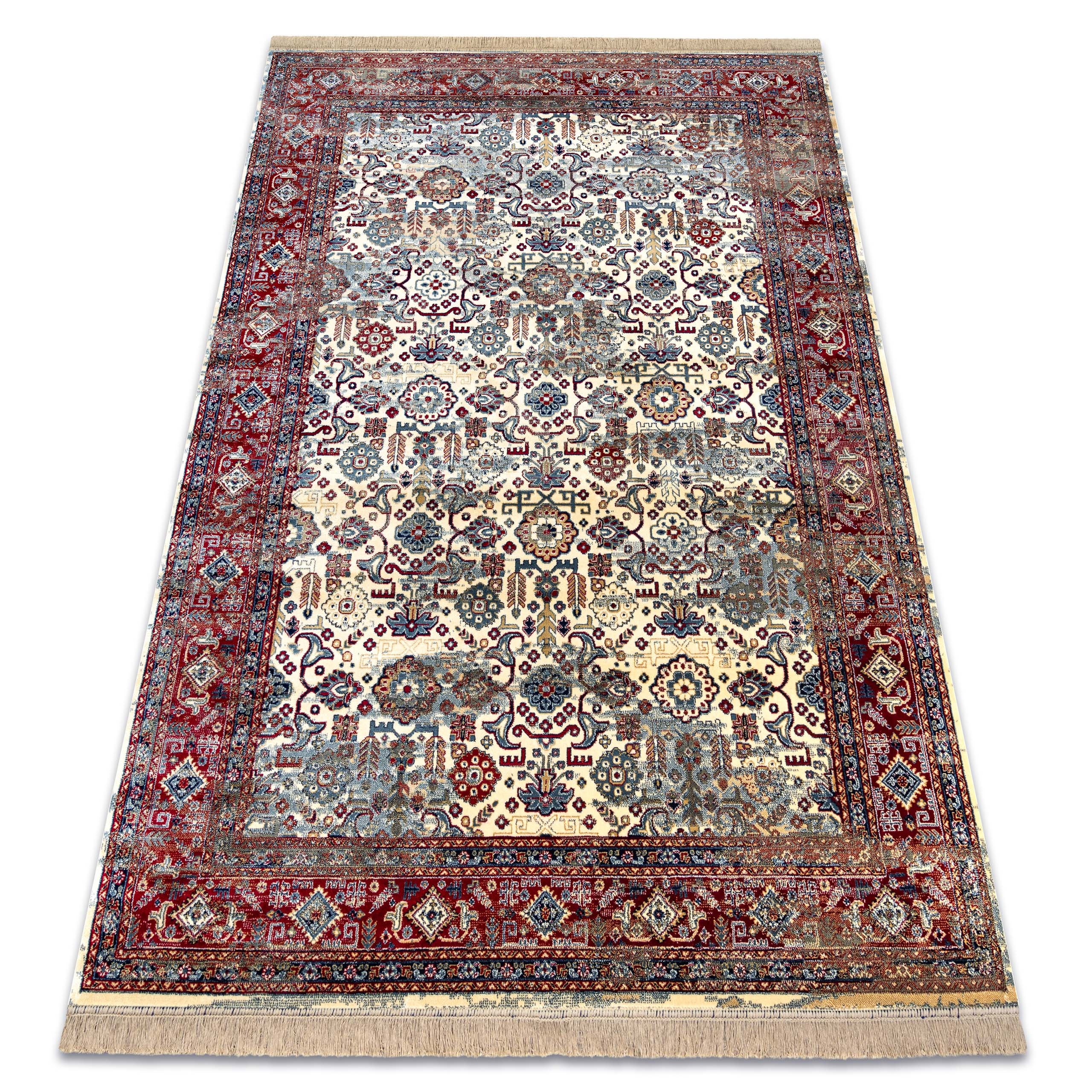 WINDSOR,160x230 22993 ivory/red