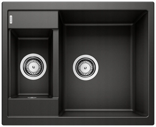 Blanco METRA 6 czarny 525923 bez k.autom. + syfon