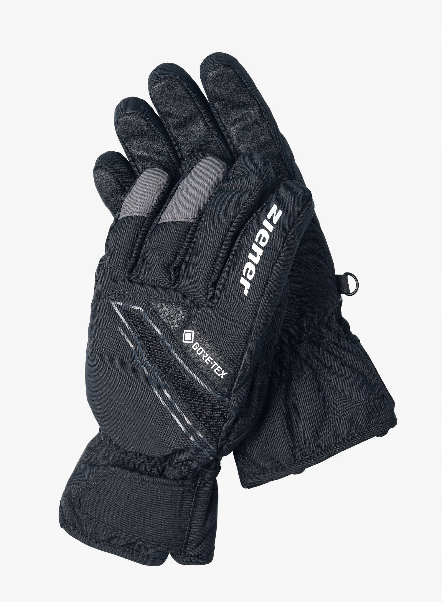 Rękawice narciarskie Ziener Gunar Gtx black/magnet 8 (M)
