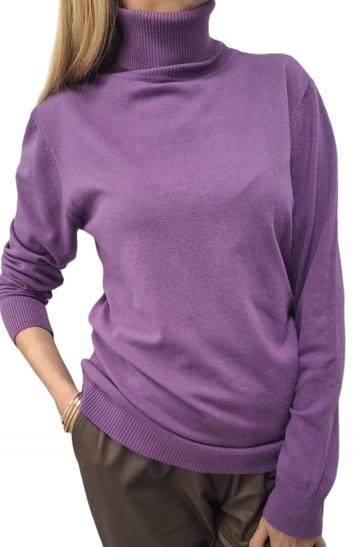 Lemonada Svetr Golf Klasika Tenký Fialový Uni