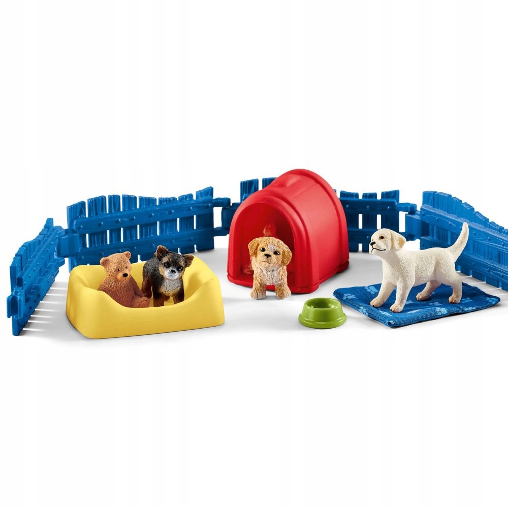 

Schleich Figurki Psów Szczeniaki z posłaniem 42480