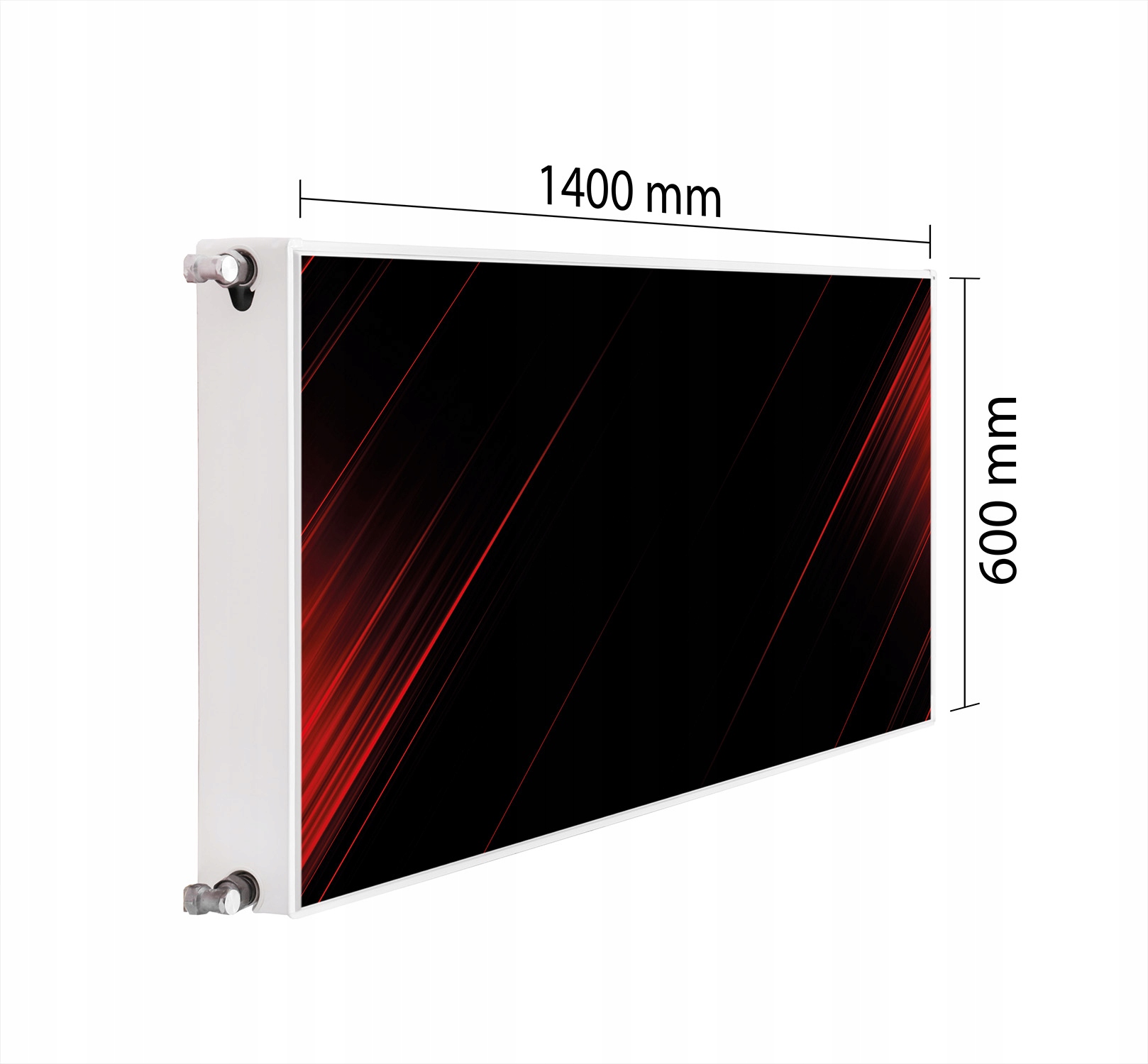 Magnetická Maska Na Radiátor 140x60 Světlo Podložka Magnet
