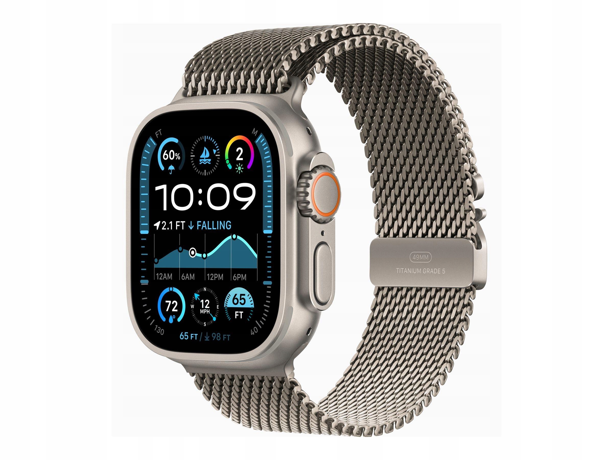 Apple Watch Ultra 2 Gps Cellular 49mm Natural Titanium Case with Natural