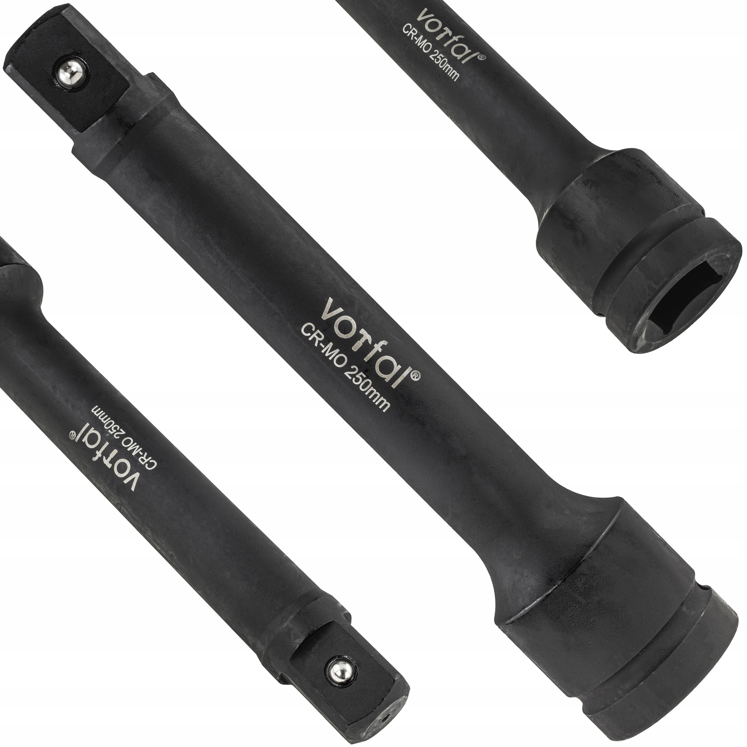 Przedłużka Udarowa Do Nasadek 1"CAL 250MM Udar Kluczy Nasadka Adapter Cr-mo