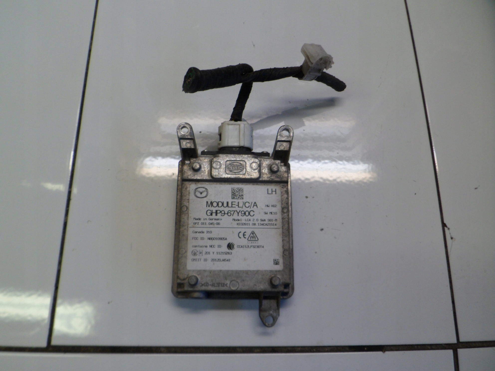MAZDA 6 GJ RADAR Sensor DISTRONIC GHP9-67Y90C