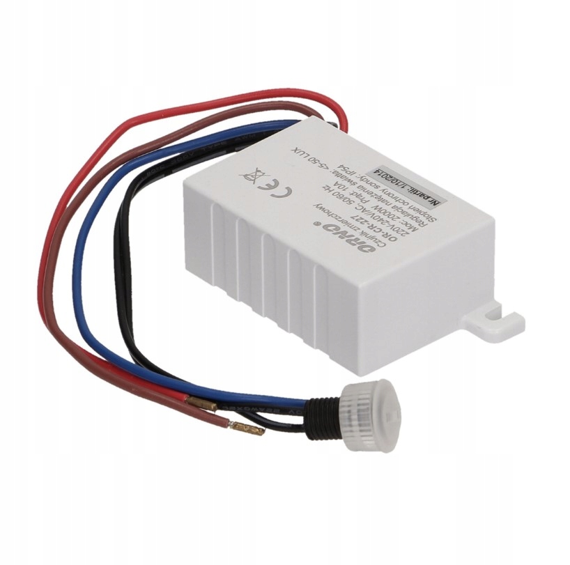 

Czujnik zmierzchu z sondą Orno IP54 Led 2000W 230V