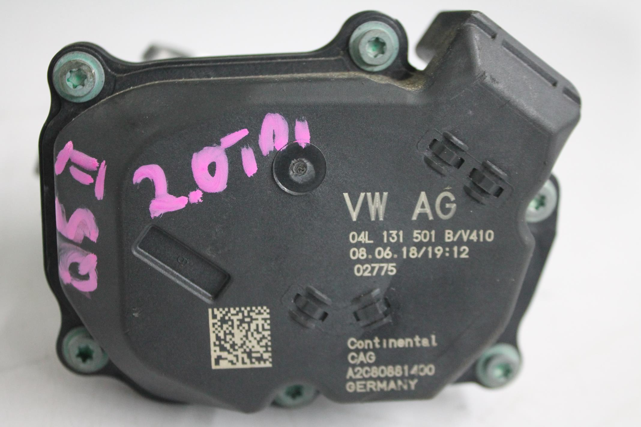 Valvola a farfalla 04L131501B AUDI Q5 II FY 80A 2.0 TDI