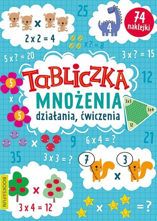 

Tabliczka Mnożenia Działania Ćwiczenia 74 Naklejki
