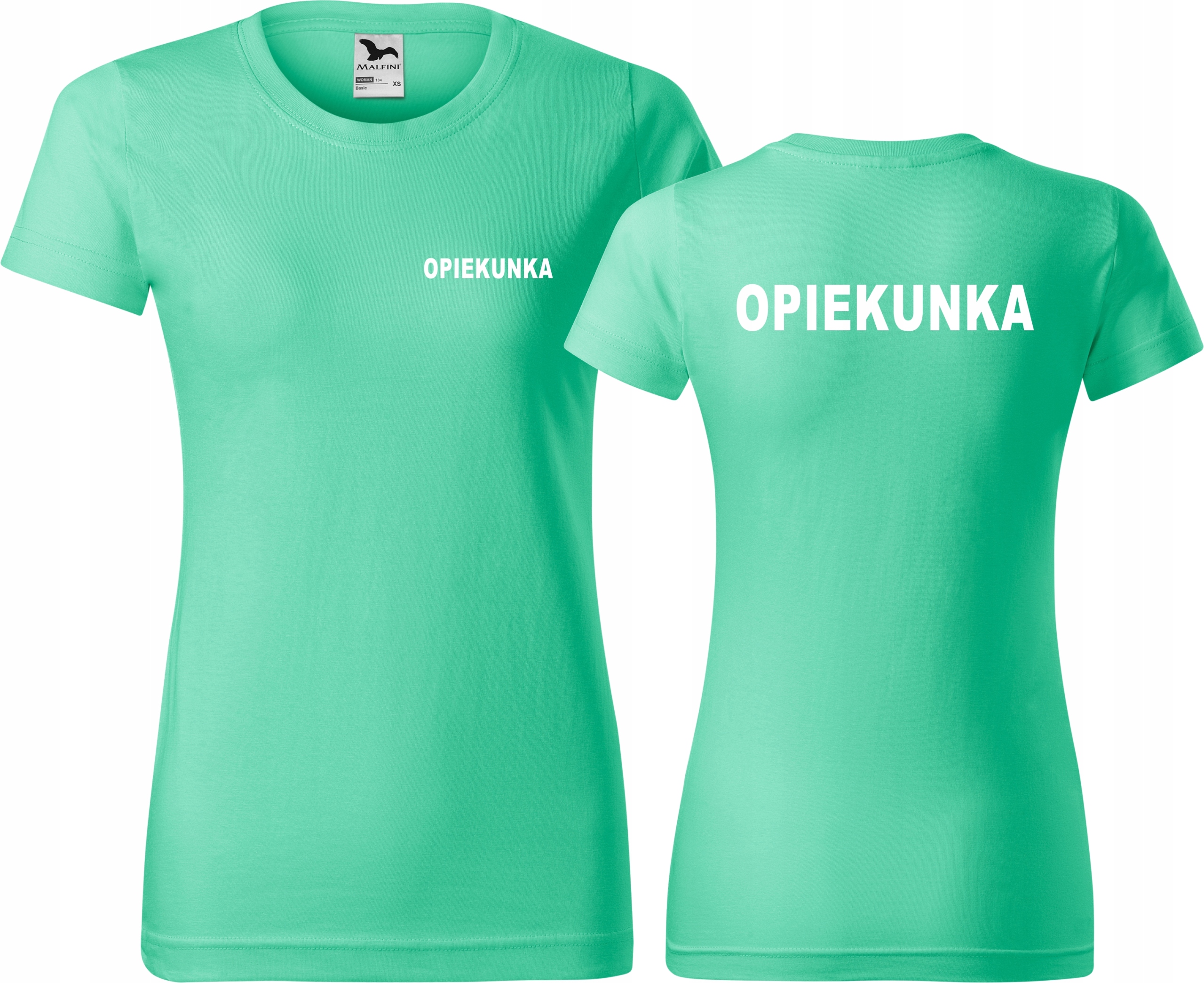 

Koszulka medyczna damska Opiekunka Basic