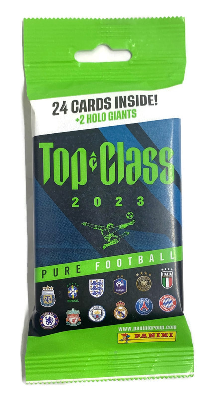 

Top Class 2023 Panini saszetka 26 karty piłkarskie