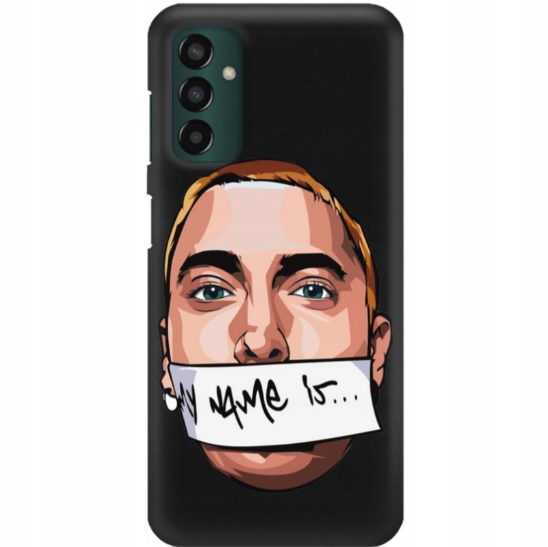 Pouzdro Matné Černé Pro Samsung M13 4G Pouzdro Odolné Top Pop Style Vzory