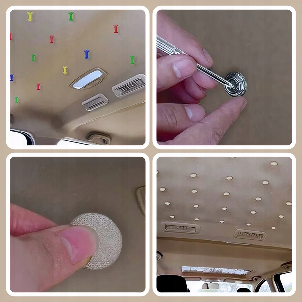 ZESTAW NAPRAWCZY DO NAPRAWY REGENERACYJNY PODSUFITKI SAMOCHODOWEJ 70 el. Typ samochodu 4x4/SUV Samochody ciężarowe Samochody dostawcze Samochody kempingowe Samochody osobowe