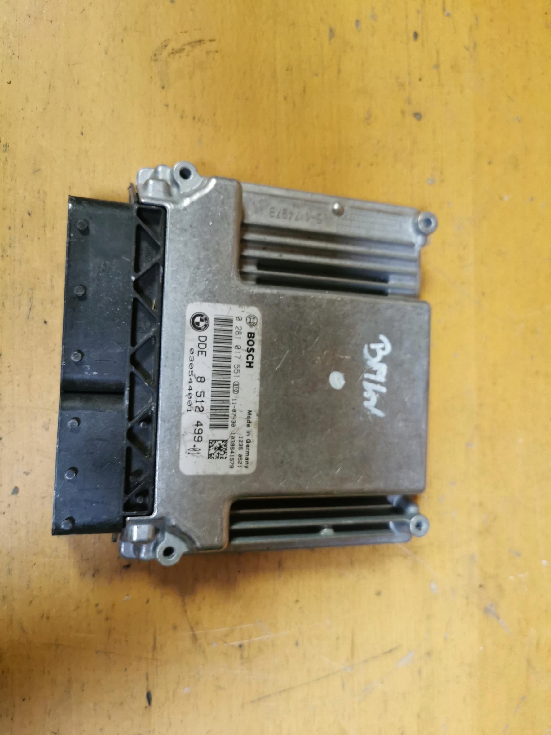 control unit computer of the engine BMW SERIA 1 E87 E81 2.0D 143KM 8512499