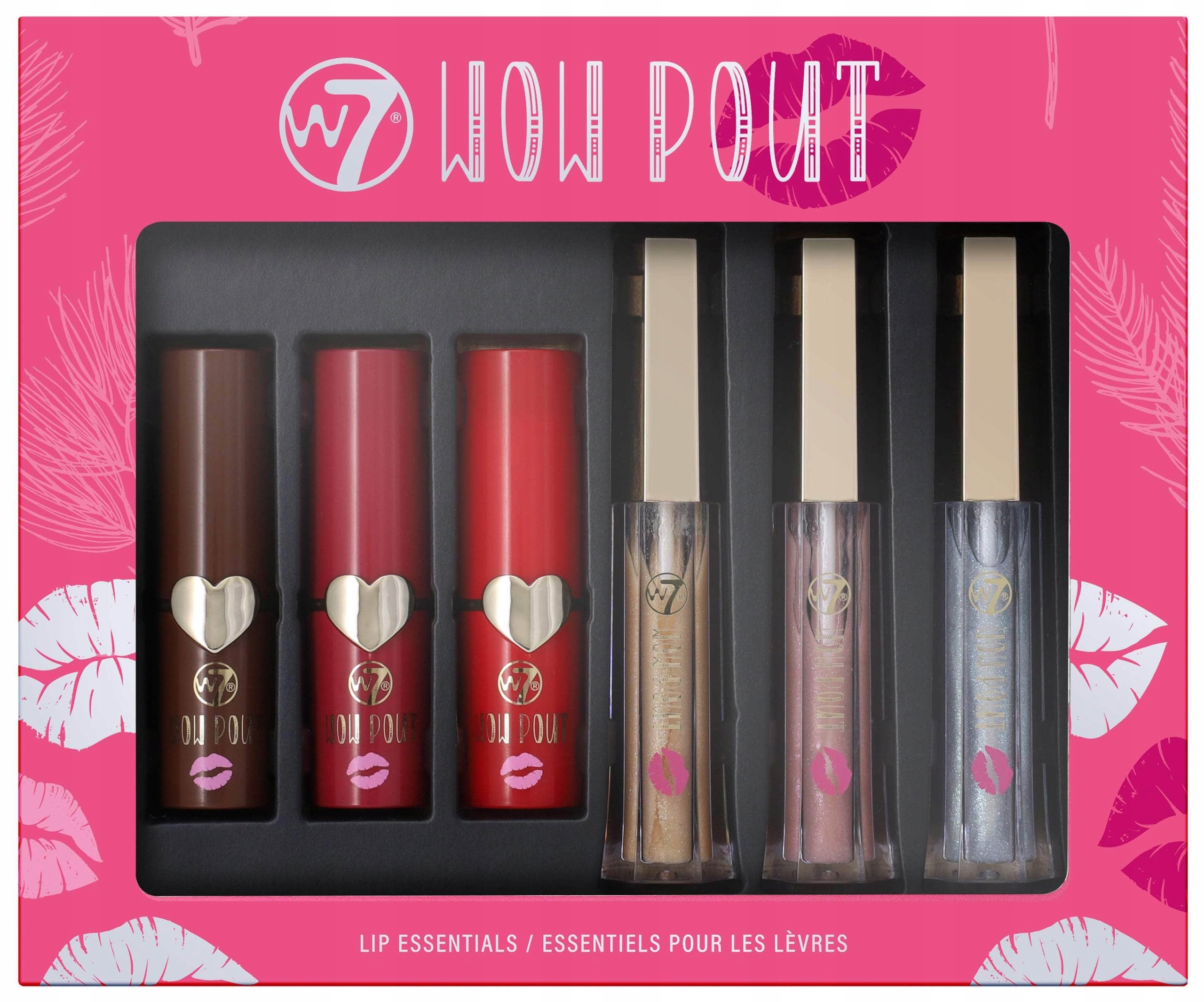 W7 Wow Pout Set Na Líčení Rtů