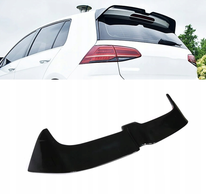 Spoiler Lotka GOLF 7 7.5 MK7 OETTINGER black ABS!