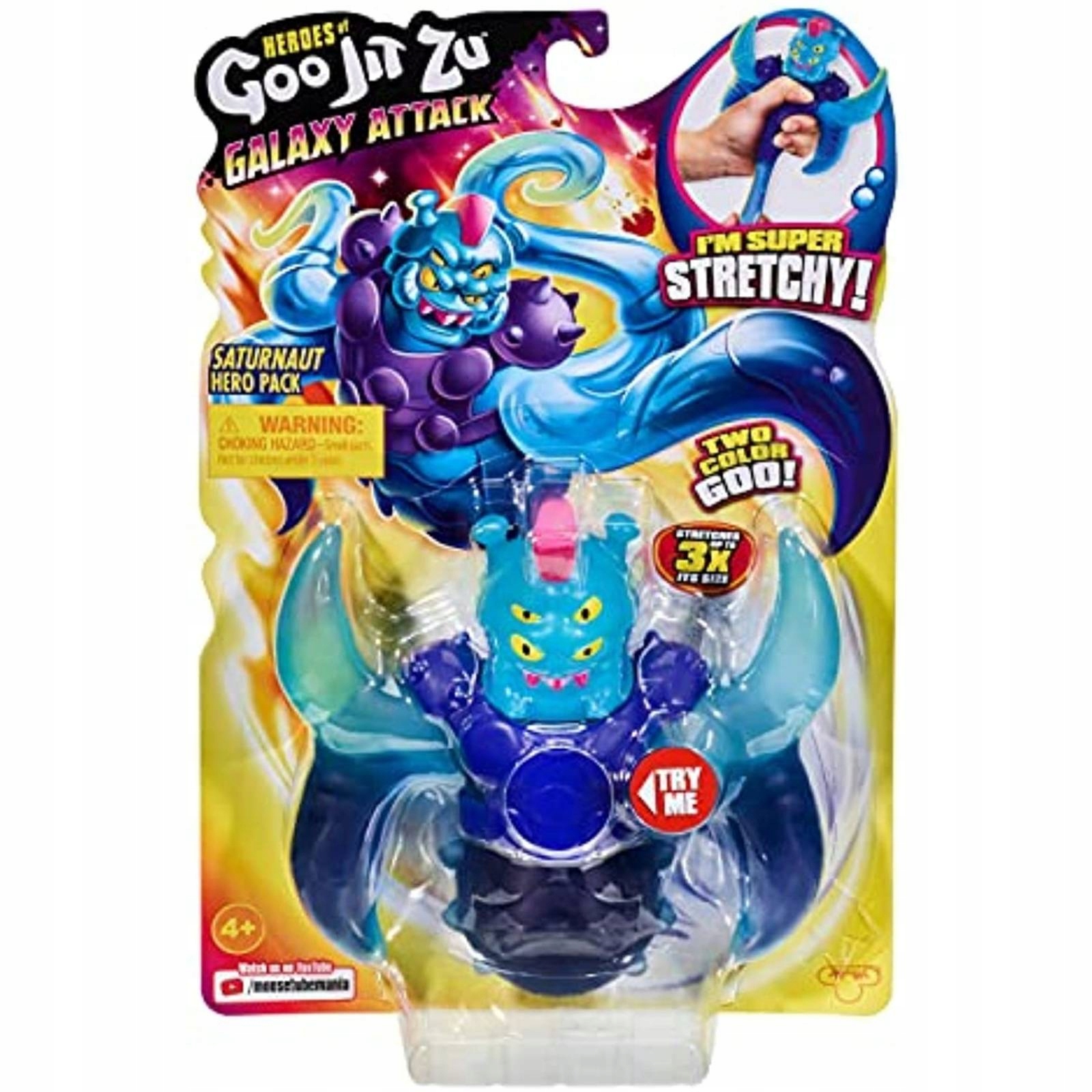 

Goo Jit Zu Galaxy Saturnaut Kosmici Figurka Hero