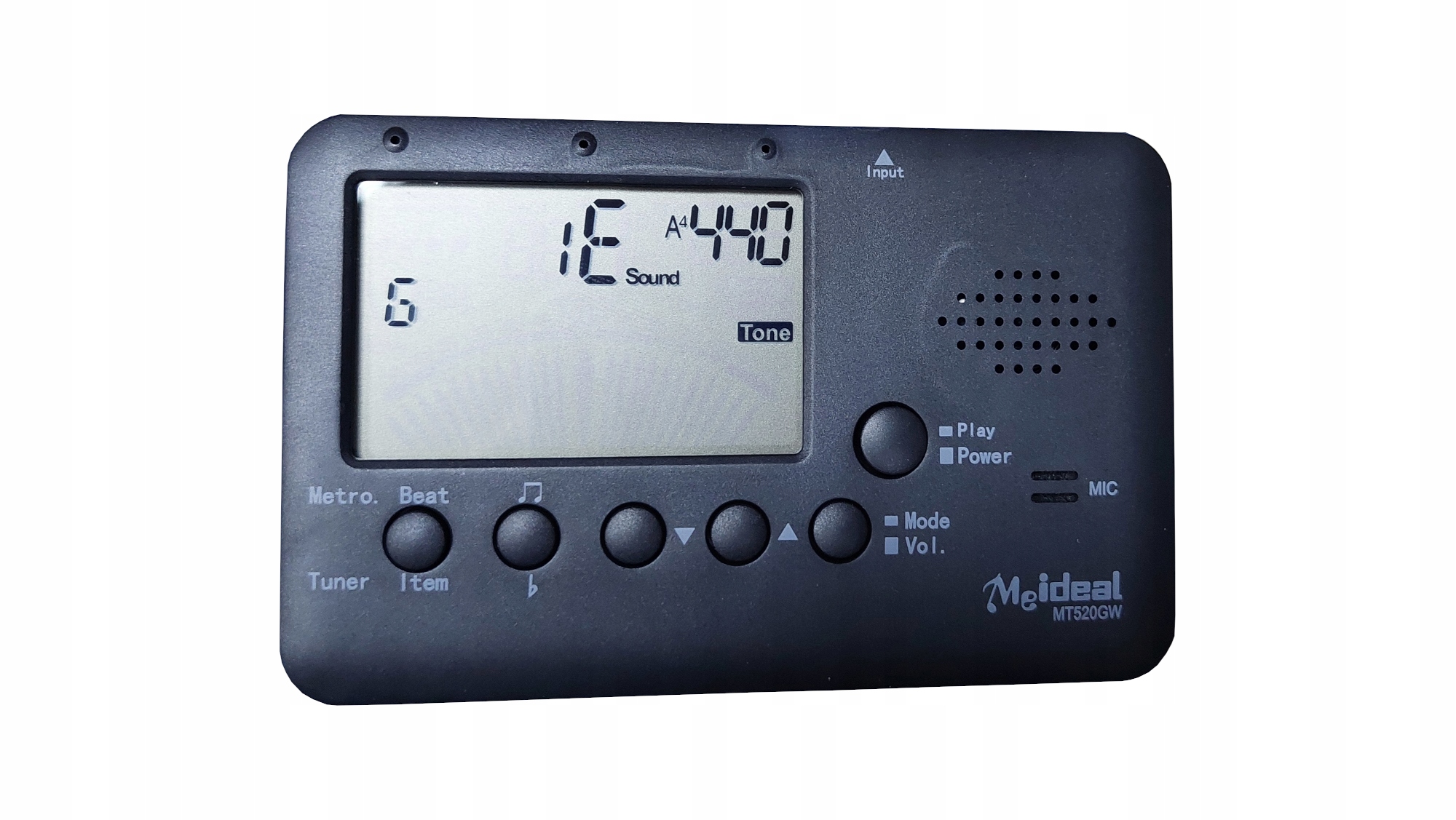 Tuner Stroik Metronom Elektroniczny Metrotuner Kamerton Meideal Uniwersalny Marka MeIdeal