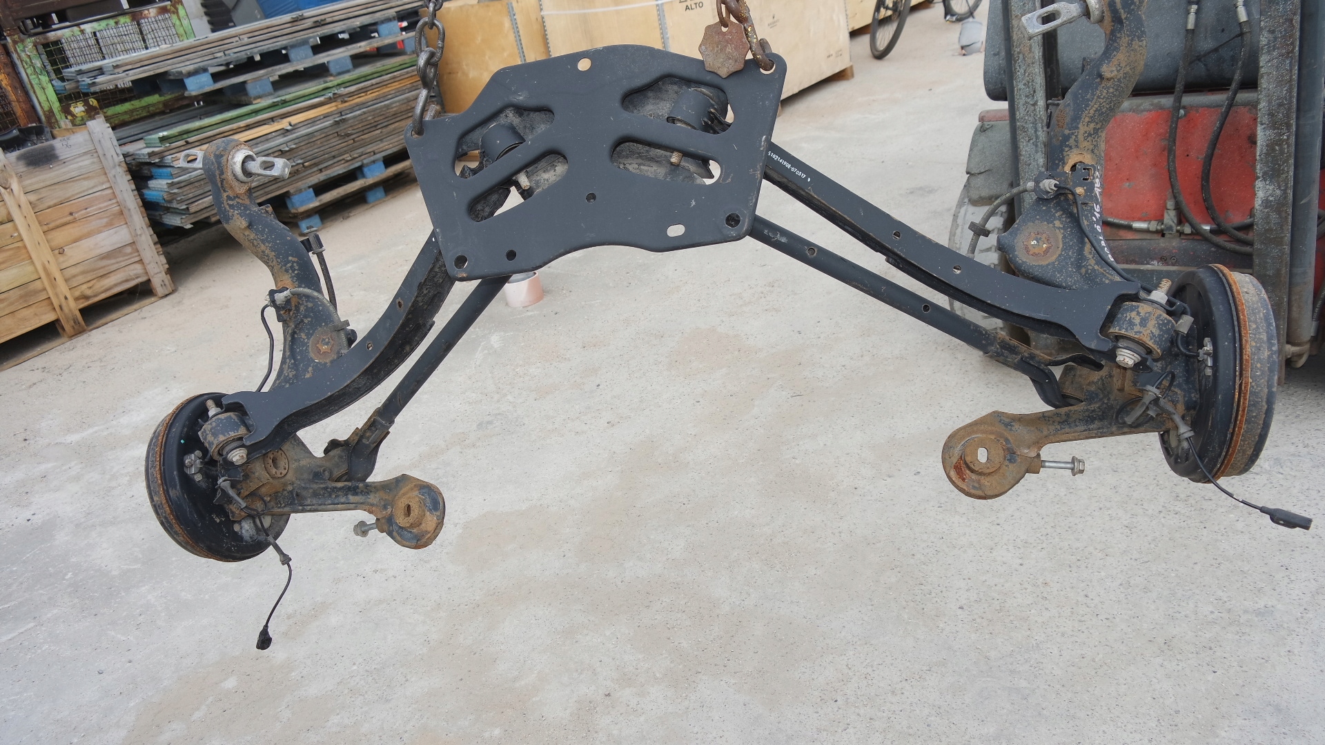 BELKA ZAWIESZENIE TYLNE FIAT DOBLO II 2015R ABS Numer katalogowy części F576342F42