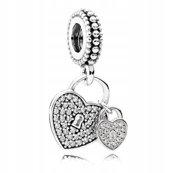 Stříbrný přívěsek Ag 925 rhodiované srdce IM0680123CH
