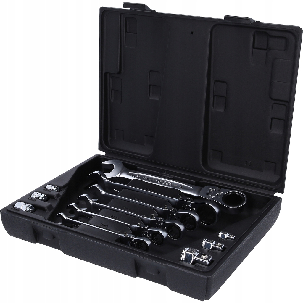 Sada plochých kloubových klíčů s ráčnou 503.4867 Ks Tools