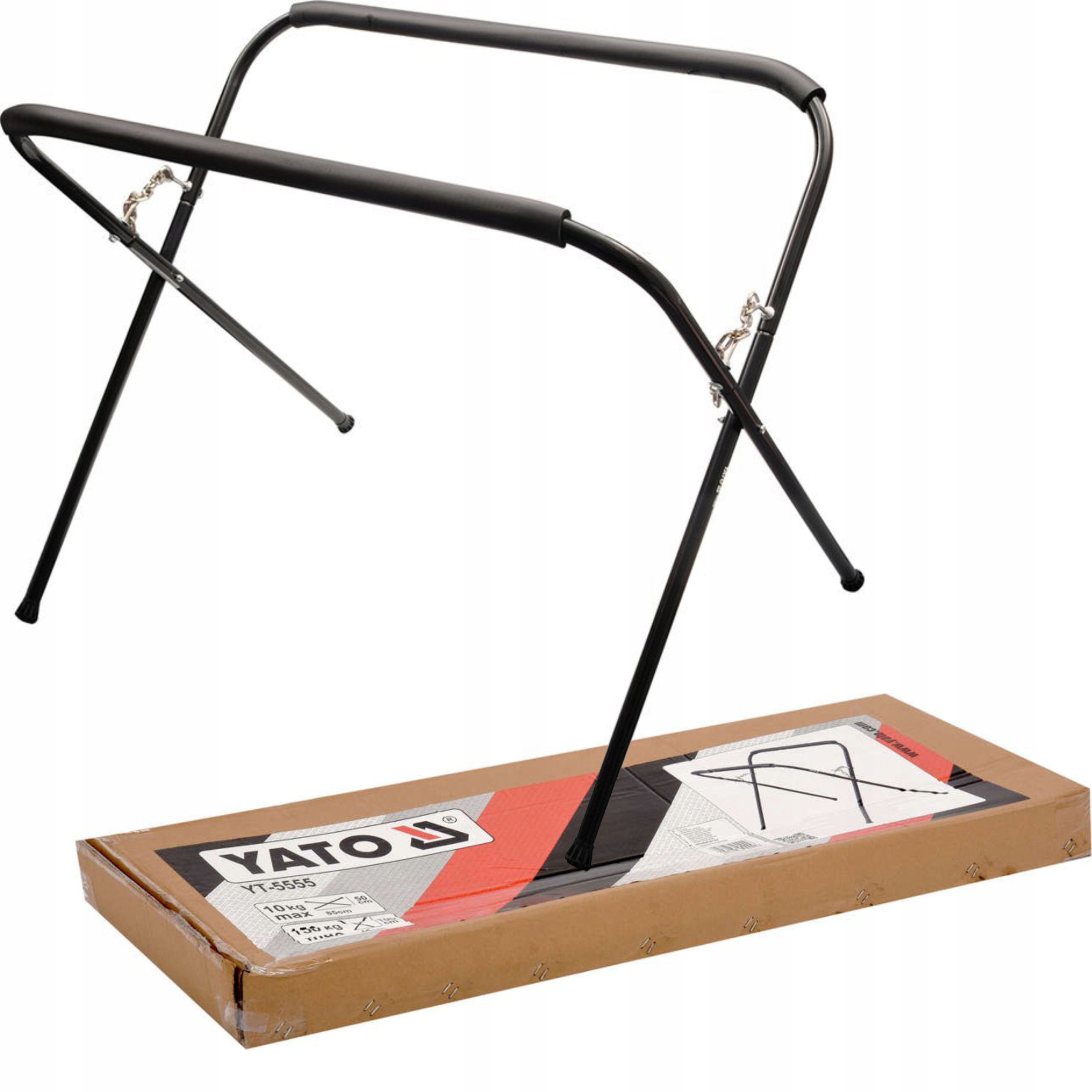 YATO STOJAK LAKIERNICZY ROZSTAWNY 227kg KOBYŁKA PODSTAWKA MAX 150KG YT-5555