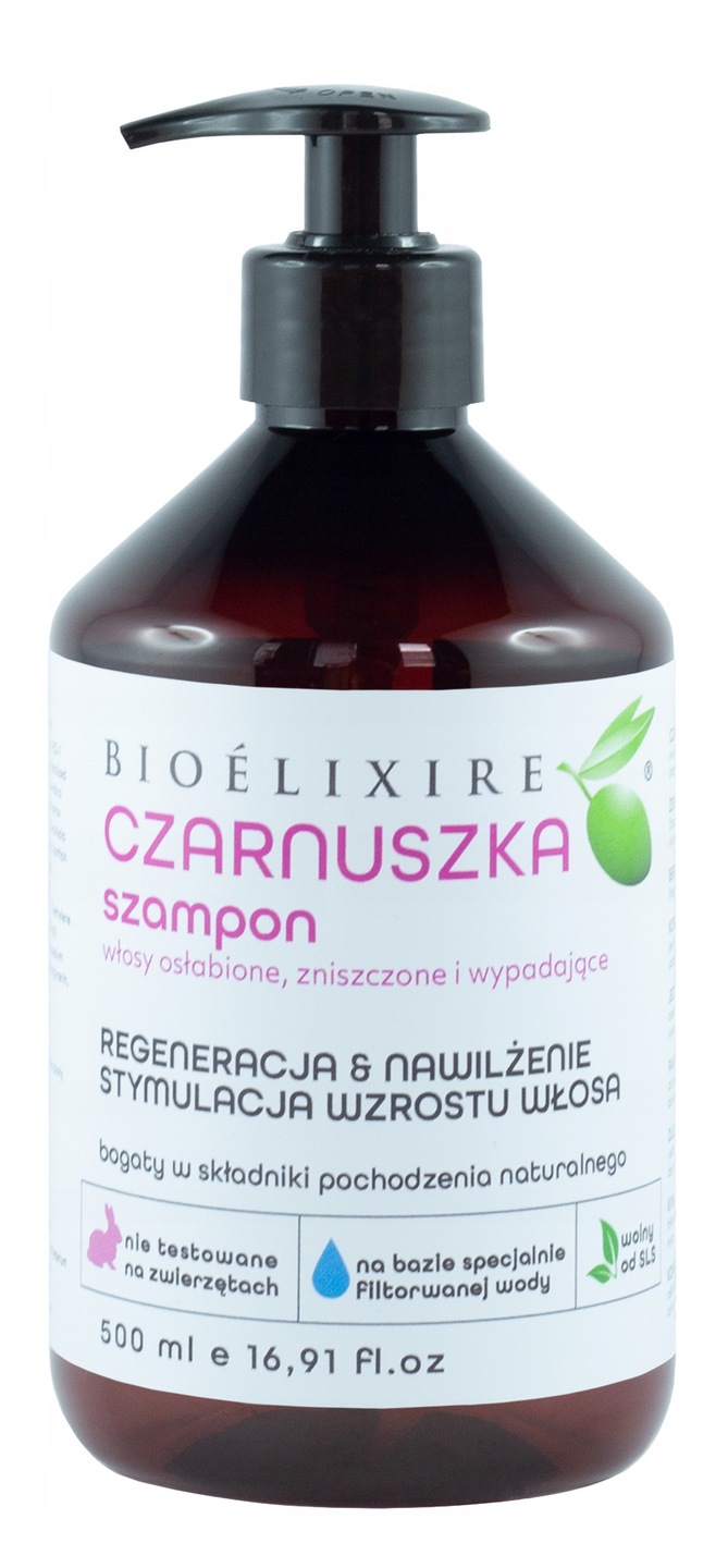 BIOELIXIRE MASKA SZAMPON Z CZARNUSZKĄ REGENERUJĄCY Marka Bioelixire