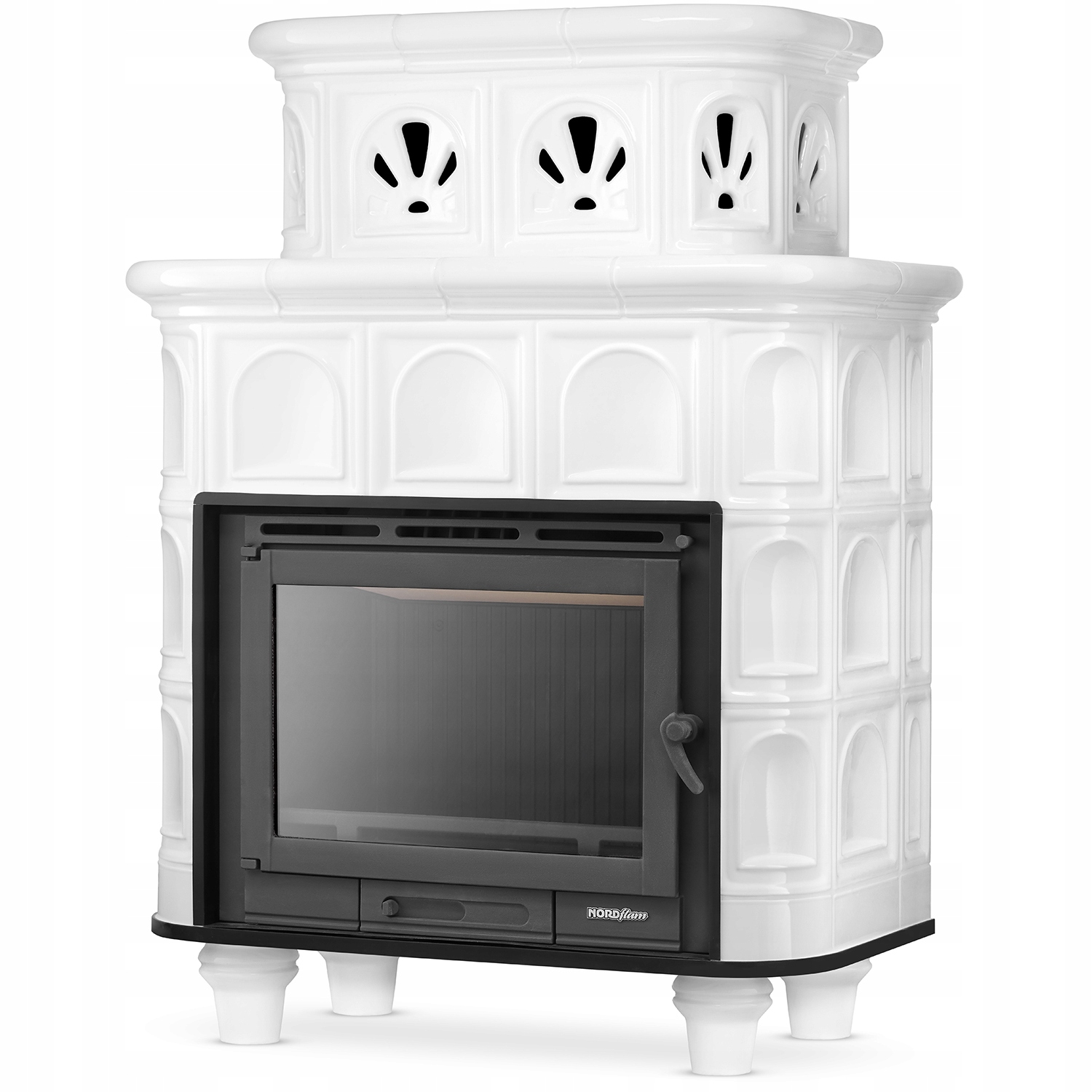 Kamna krbová kamna koza kachlová keramická krbová skříň Salzburg