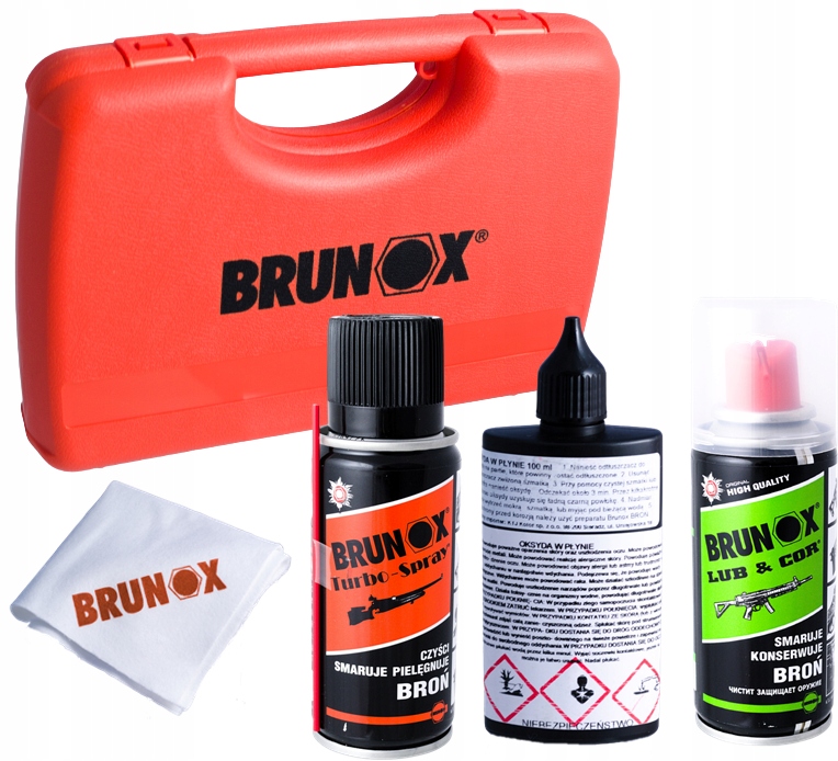 Brunox Sada Na Čištění Zbraní+oxid Na Zbraně