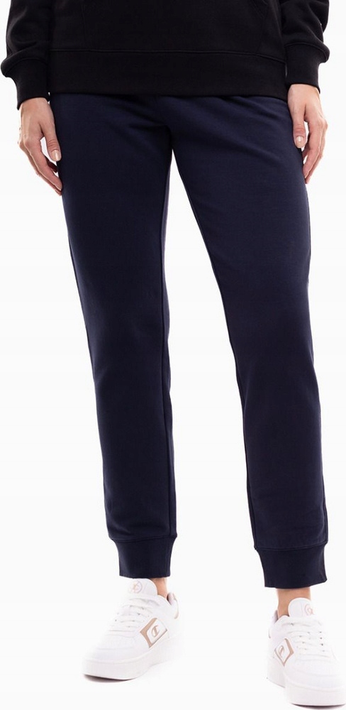 Dámské Kalhoty Champion Rib Cuff Tmavě Modré 117550 BS501 vel. S