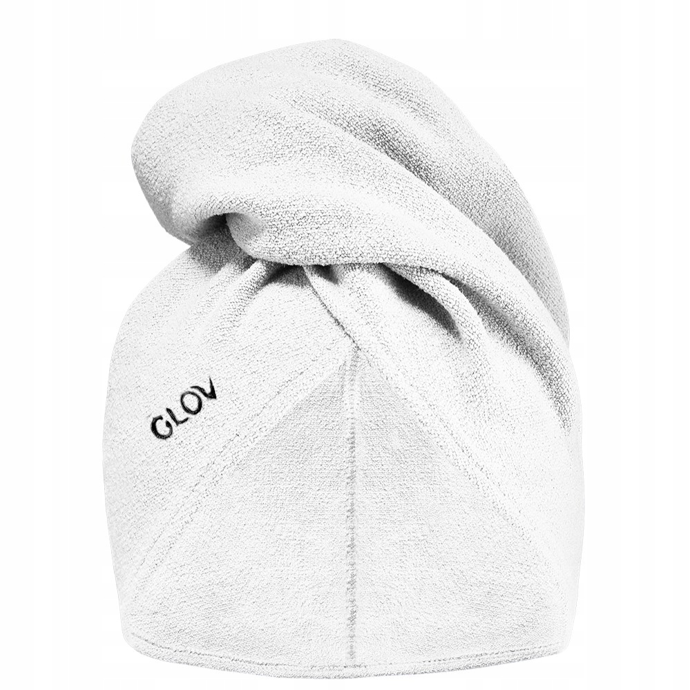 Glov Ultraabsorpční pečující turban na vlasy White