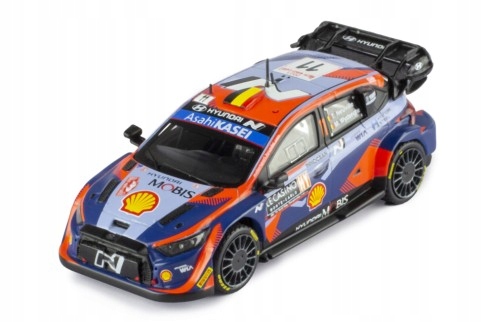Ixo modely Hyundai i20 N Rally1 #11 3rd Rallye Po 1:43 RAM882