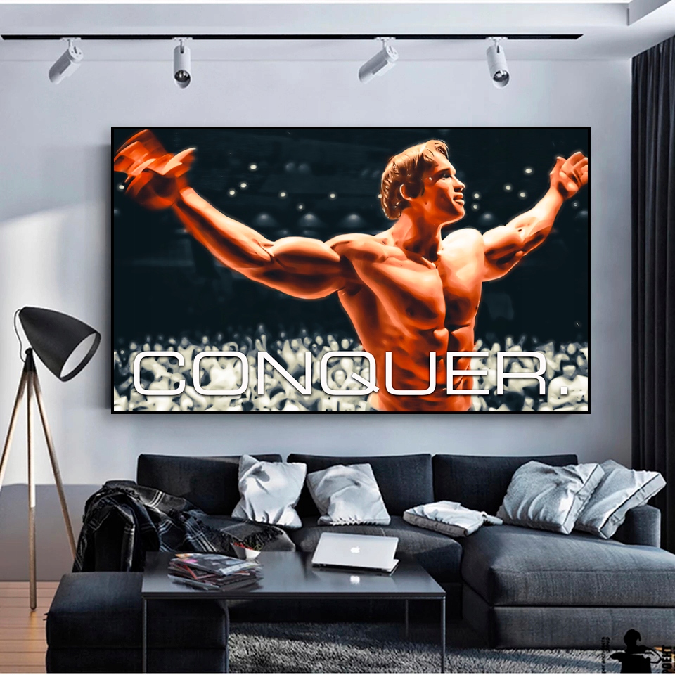 Obraz na płótnie Arnold Schwarzenegger 100x60cm Typ inne