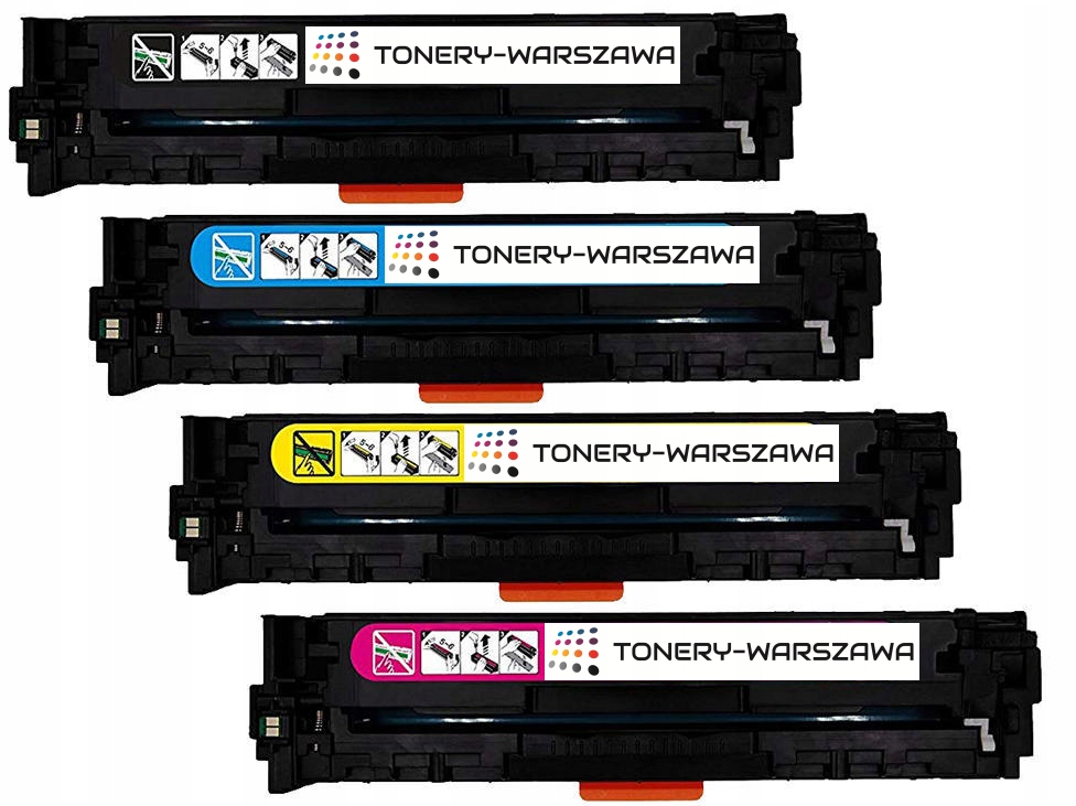 4 x Toner do HP CF210X CF211A CF212A CF213A M251 M251n M276 M276n 131X CMYK