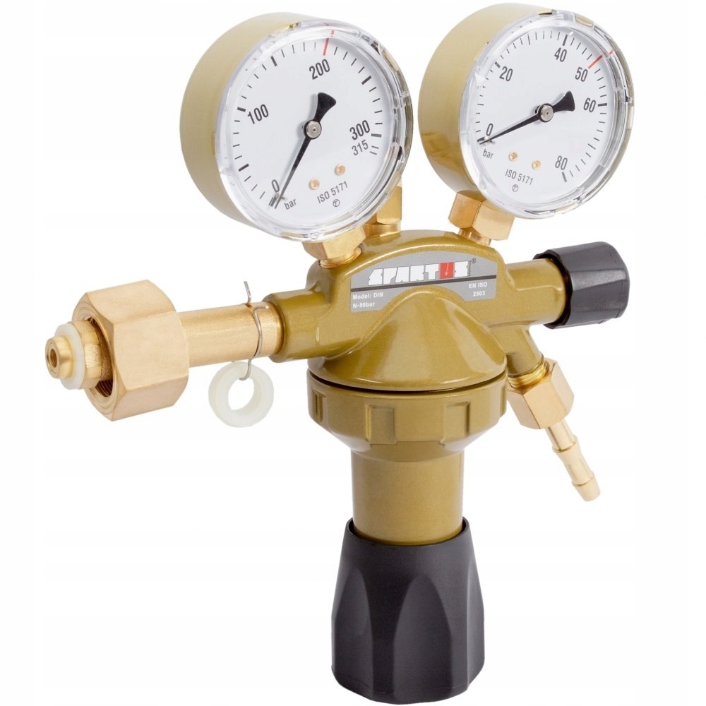 Reduktor Azot 1/4'' RH Gwint na wylocie inny