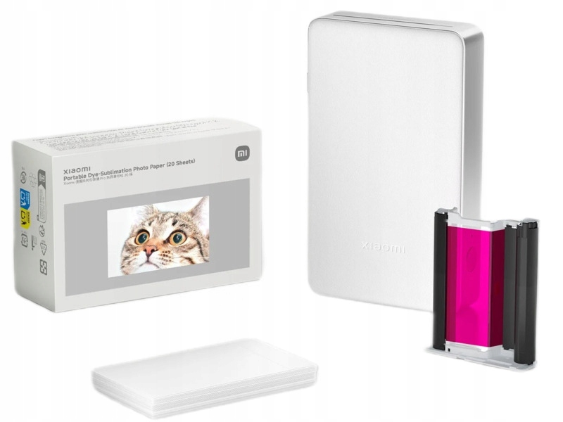 Papier fotograficzny Xiaomi Portable DYE-Sublimation Photo Paper BHR082PGL