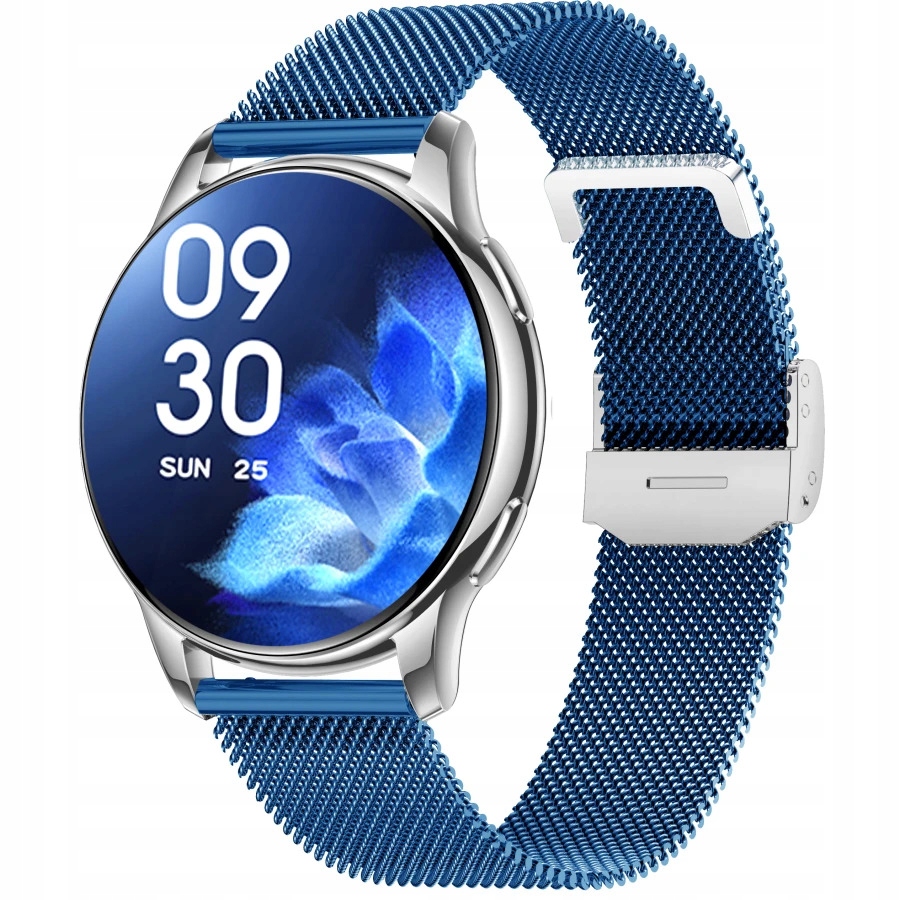 Dámské hodinky Chytré Hodinky Rubicon RNCF30 Blue Amoled Hovory Sms Kroky